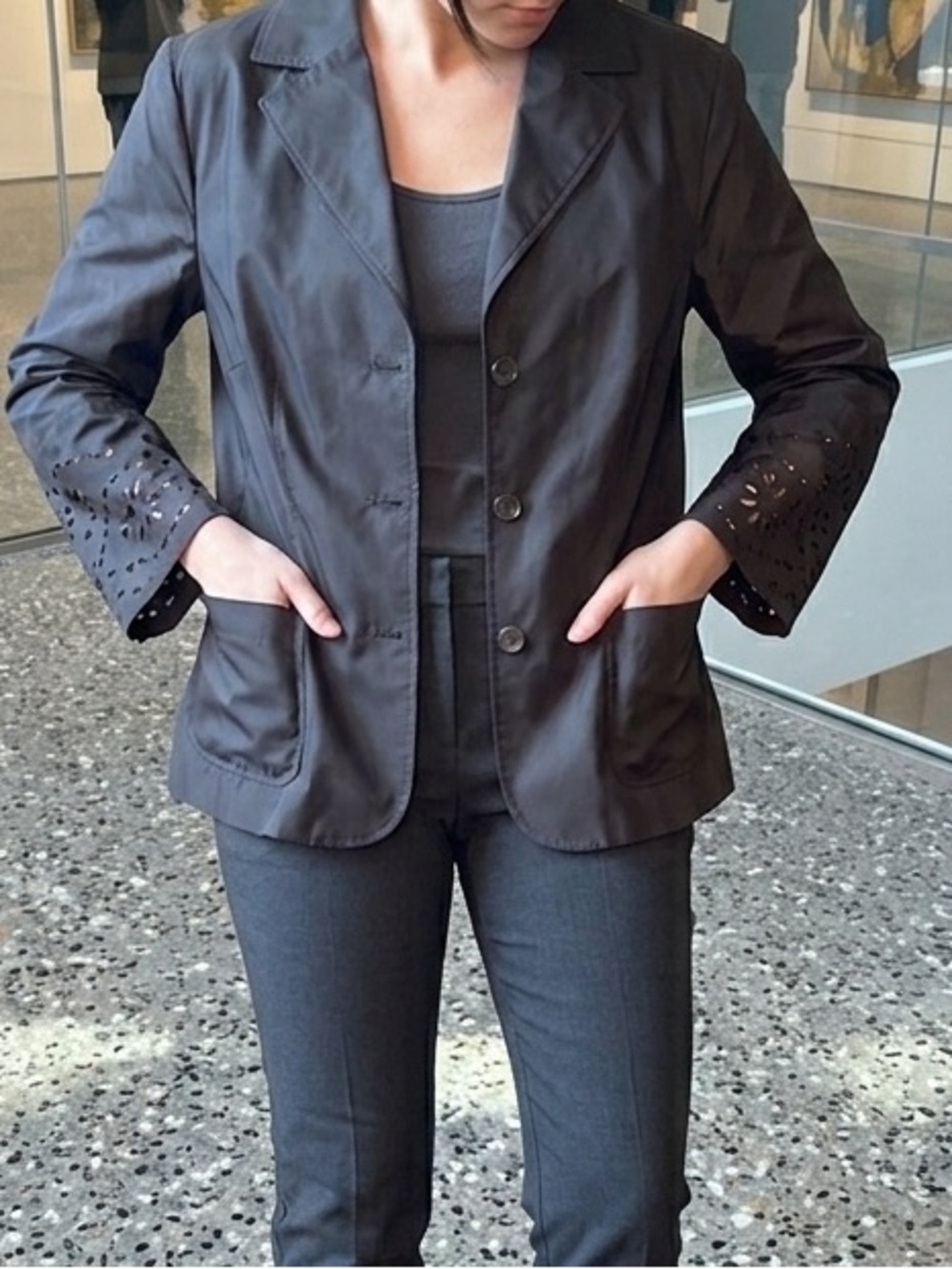 Hammer Laser Cut Blazer